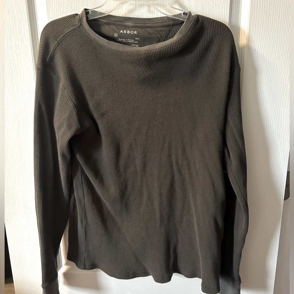 Mens Green Crewneck